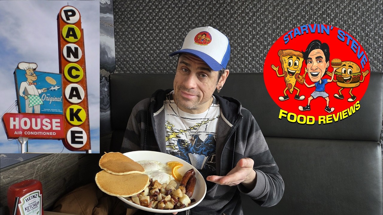 Оригинальное фирменное блюдо на завтрак из блинной «Pancake House»