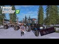 ПОЕХАЛИ В ЛЕС ЗА ЕЛОЧКОЙ К НОВОМУ ГОДУ! FARMING SIMULATOR 17