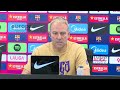 Hansi Flick: "Raphinha y De Jong están disponibles"