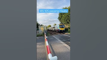 TPE Class 185 passing Haxby