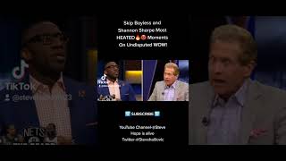 Skip Bayless and Shannon Sharpe Most HEATED🔥🤬 moments on undisputed WOW!!!