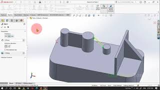 Solidworks 2021 | Tamil | 37. Rib