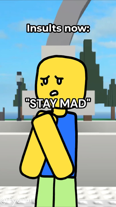 roblox insults then vs now #shorts #roblox #animation #relatable