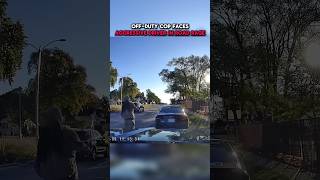 Cop Faces an Aggressive Road Rager!! #shorts #usa