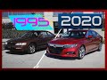 1995 Honda vs. 2020 Honda: 25 years of Accord and CR-V