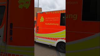 Rettung Delbrück 1-RTW-1 am Zielort 🚨