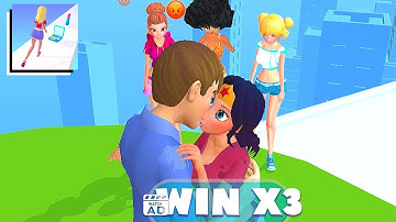 Makeover Run | All Levels Gameplay Android, ios | Levels 35-36