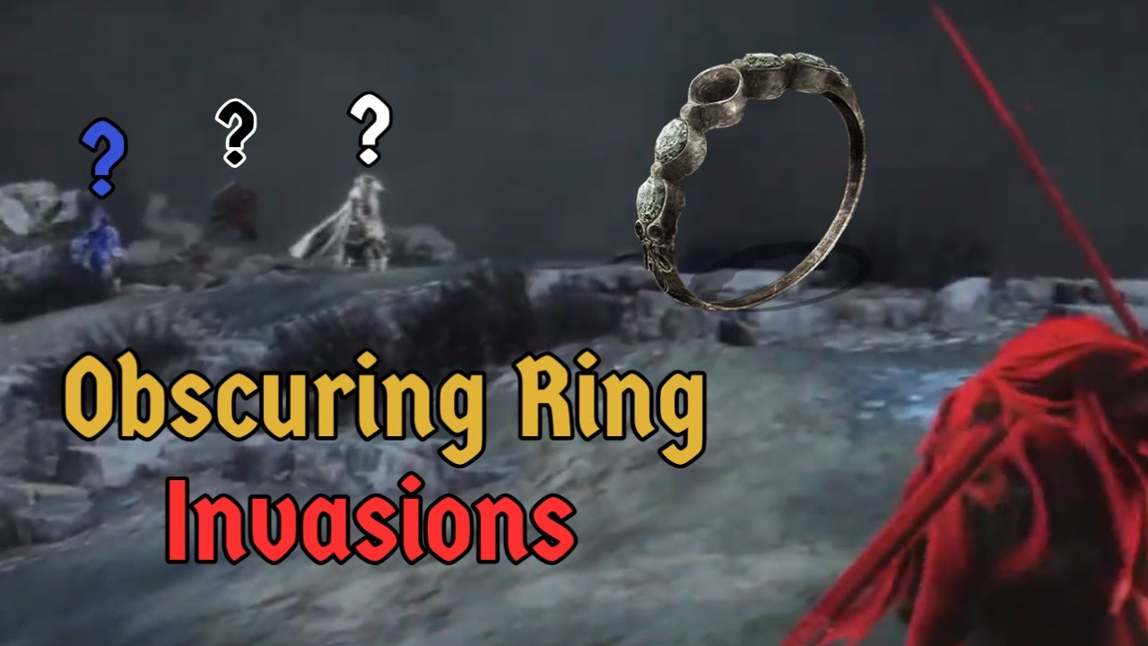 Trolling with the Obscuring Ring DS3 PvP Read Description YouTube