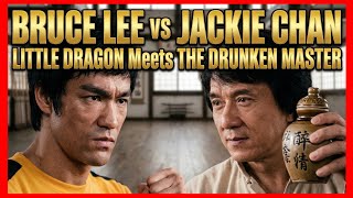 Bruce Lee vs Jackie Chan | Little Dragon Meets the Drunken Master