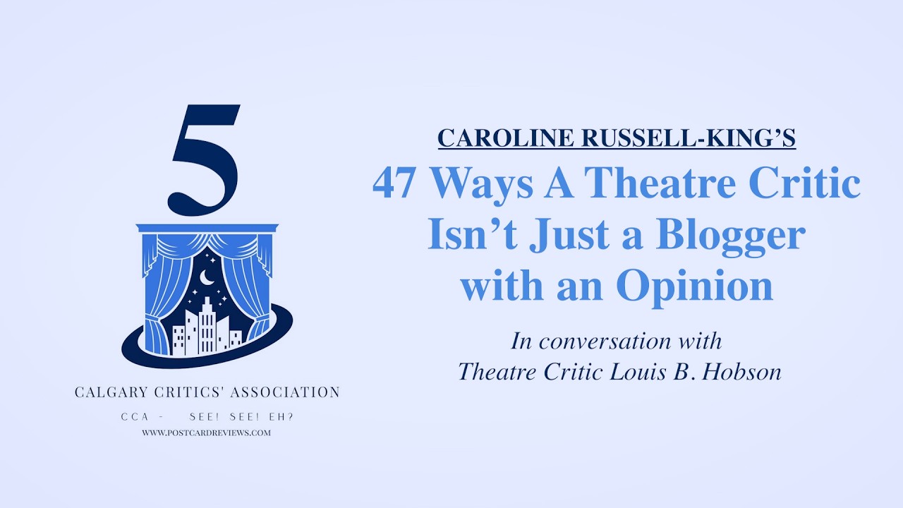 #5.	The theatre review isn’t omniscient. 