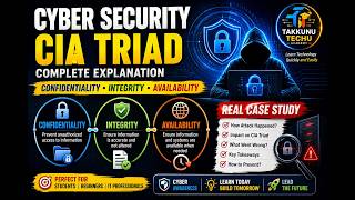 Cyber Security CIA Triad Explained with Real Case Study | Confidentiality, Integrity & Availability