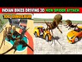 New spider attack 100 dinosaur  funny gameplay indian bikes driving 3d 