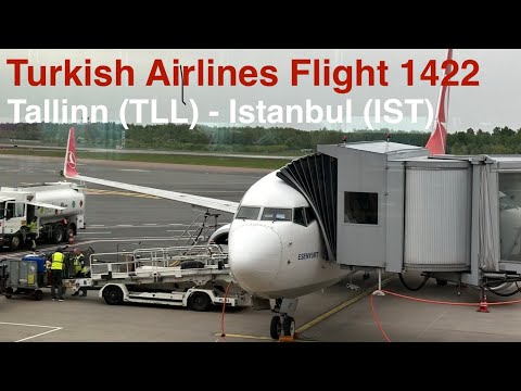 Turkish Airlines | Tallinn to Istanbul | Boeing 737-800