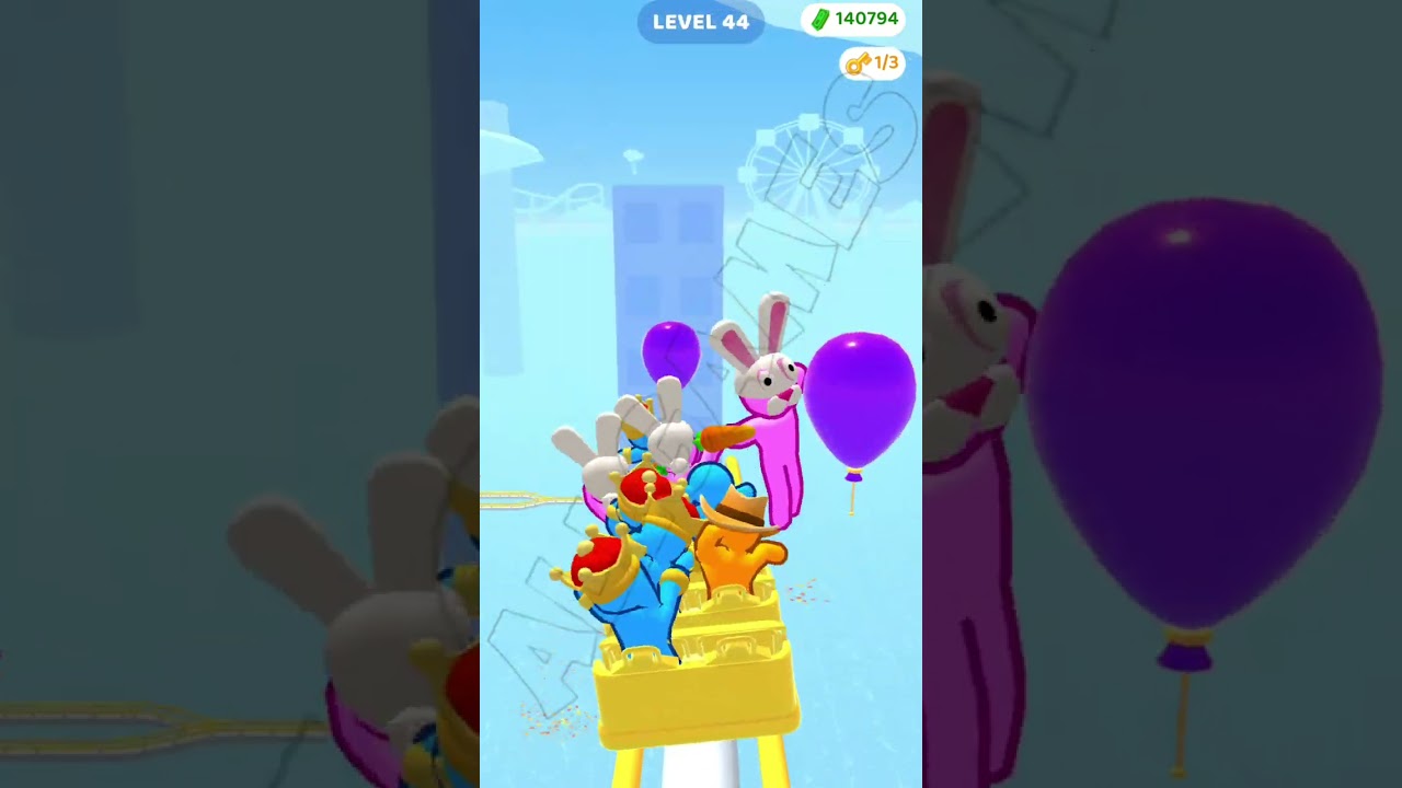 runner coaster lvl 41 to lvl 50 gameplay all games 