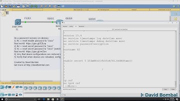 Cisco CCNA Packet Tracer Ultimate labs: Switch and Router Password Recovery. Answer Part 2