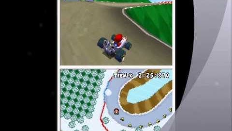 MKDS Test: Donkey Course model in DK Pass.