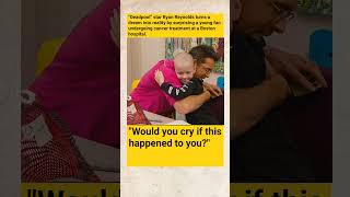 Ryan Reynolds Shocks Young Cancer Patient in Emotional Hospital Surprise! ❤️🎬