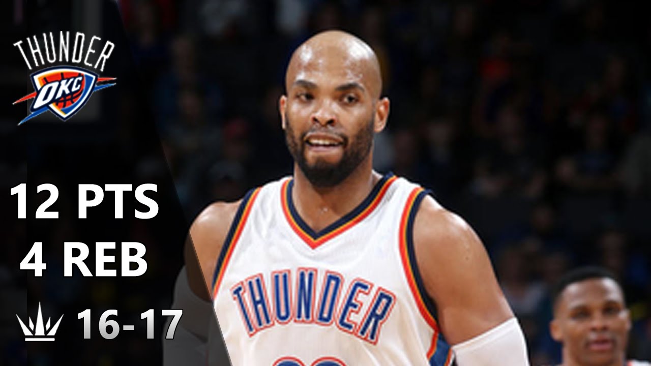 Taj Gibson OKC debut Full Highlights vs Lakers / 12 points [02.24.2017]