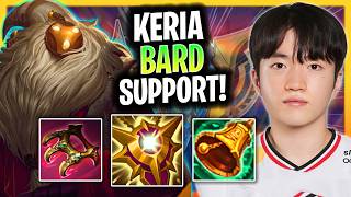 T1 KERIA IS INSANE WITH BARD SUPPORT! | T1 Keria Plays Bard Support Patch 26.15