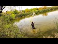 Que buenos trallazos en un charco corto donde sacamos Tilapias de buen tamaño (ENCONTRAMOS EL NIDO)