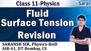 Fluid: Surface Tension Revision by Saransh Sir | Physics Class 11, JEE, NEET Preparation - #eSaral screenshot 5