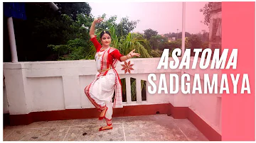 Asatoma Sadgamaya || Dekho Aloy Alo Akash || Arijit Singh || Khad ||SVF|| Dance Cover || Ishika Ishu