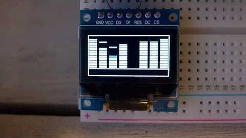 Arduino - Control Surface - VU Meter OLED Demo