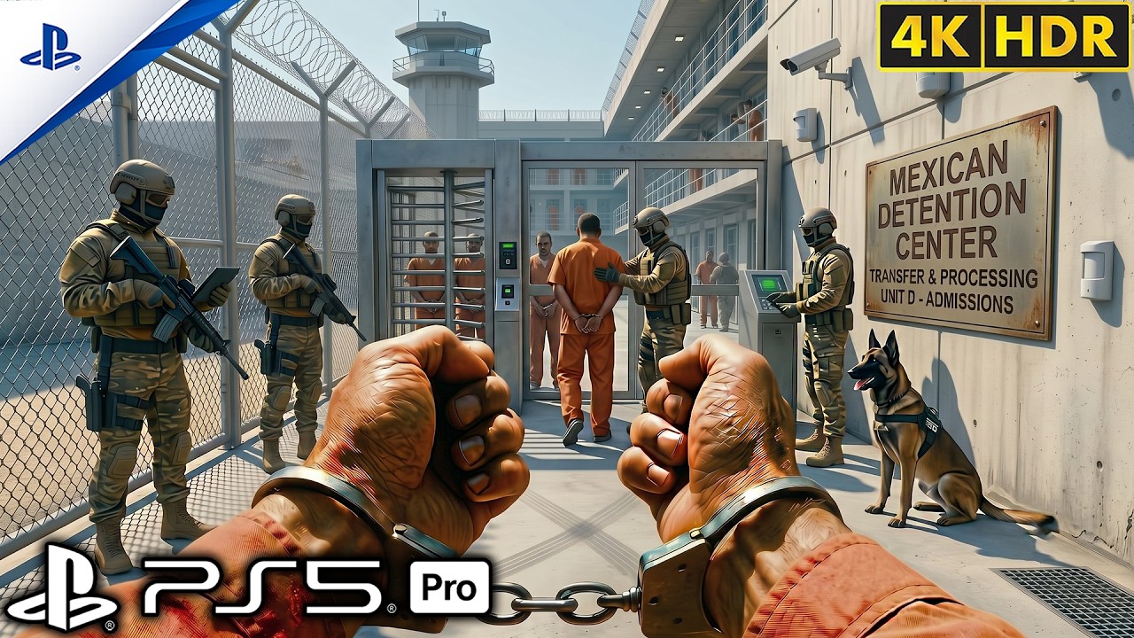(PS5) Escape The Prison | Ultra Realistic Gameplay [4K60FPS] Call of Duty