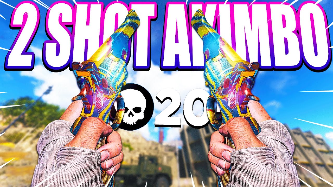 the *2 SHOT* TOP BREAK AKIMBOS.. 27 KILLS (BEST TOP BREAK CLASS WARZONE)