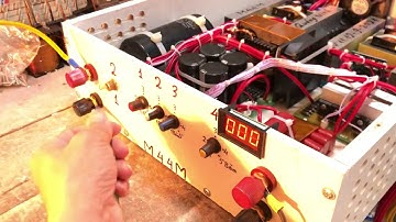 Máy chích cá nước mặn test cùng pin 400a siêu khỏe - 0985802199