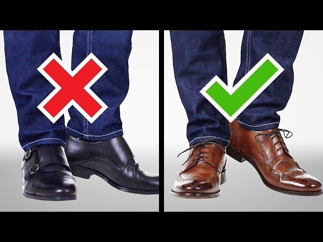 How to Choose the Right Footwear for Different Colour Denim | King & Bay  Custom Clothing | Toronto, Canada