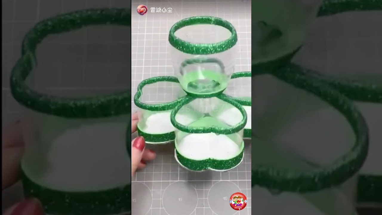 DIY How to make Heart-Shaped Mini Jewelry Boxes | Upcycle Plastic Bottle with Ribbons! 