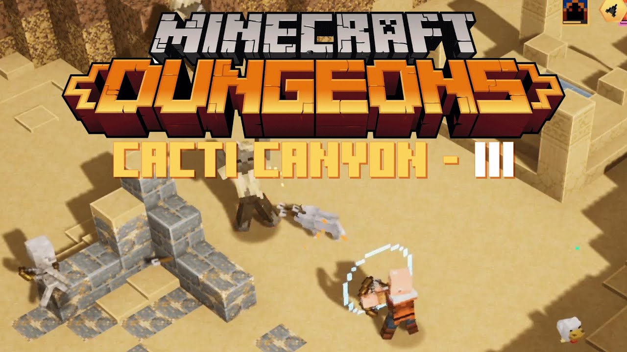 Ep 4 - Cacti Canyon - III (Minecraft: Dungeons - coop gameplay) - YouTube