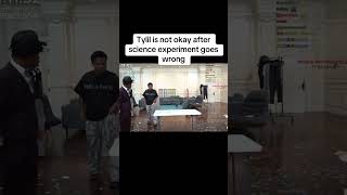 Tylil is not okay after Science experiment goes wrong 😮 #kaicenat #mafiathon3 #tylil #rakai