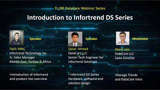 Webinar Recording : Introduction to #Infortrend #DSSeries | #DataCareDubai