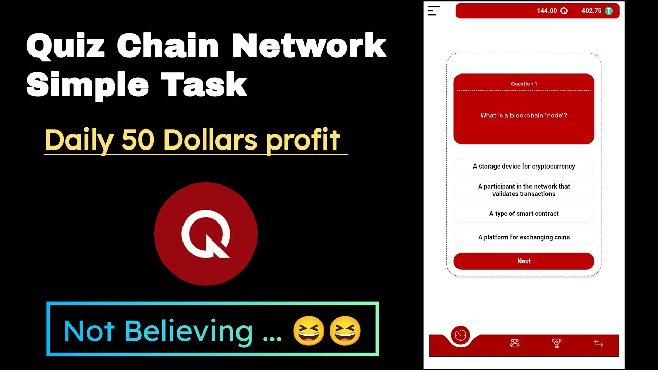 Quiz Chain Airdrop | Quiz Chain answer | Quiz chain | New Crypto projects | 