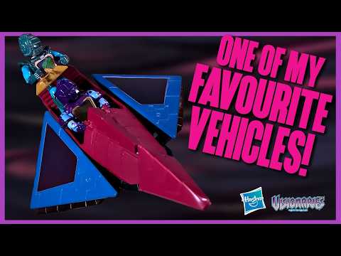 Hasbro Visionaries Knights Of the Magical Light Sky Claw Vehicle Review | @TheReviewSpot
