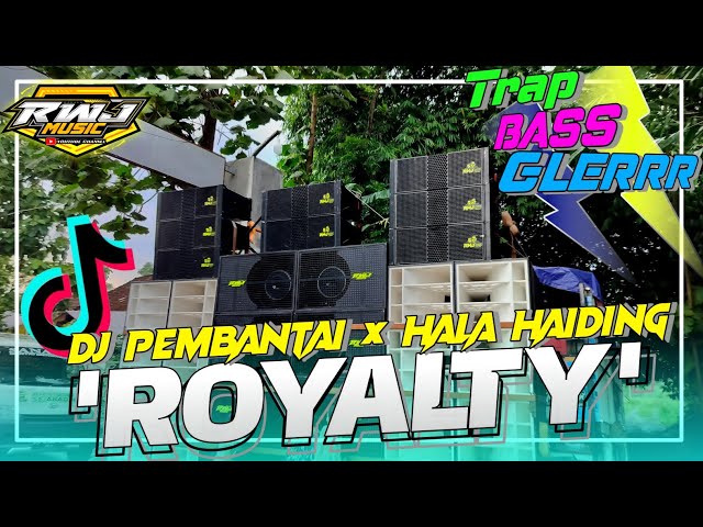DJ TRAP ROYALTY × HIDING HALA HAIDING ‼️ BASS PANJANG RWJ MUSIC STYLE class=