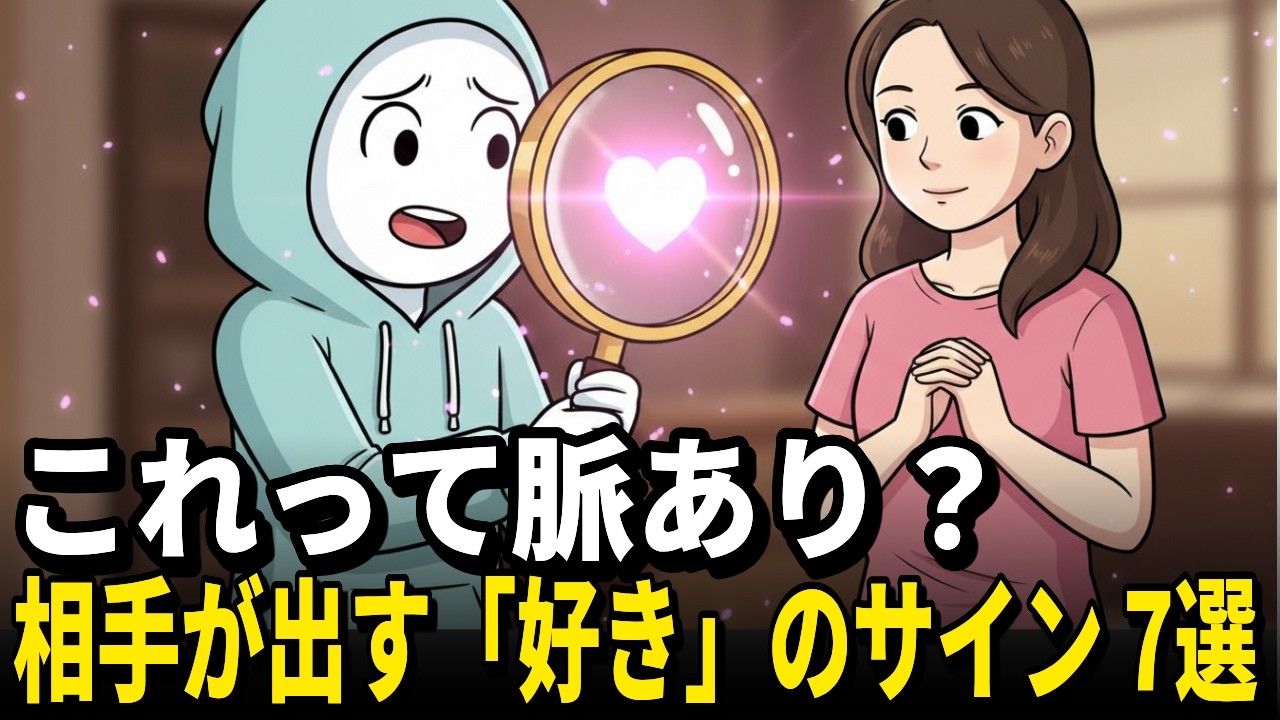 【恋愛心理学】付き合う前の「脈あり」サイン7選