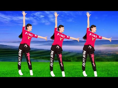 一夜爆火廣場舞《小花》抒情柔美，思念情歌，崔立偉新作【玫香廣場舞】