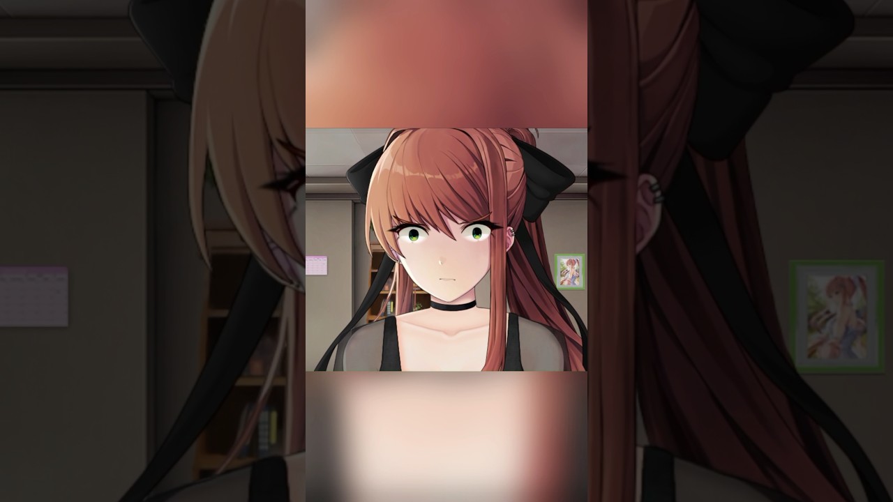 What happens if you call Monika a Meanie? 