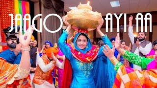 Download Lagu Jago Gidha Boliyan Geet + Nanka Mel - Manreet weds Sumeet | Punjabi Sikh Wedding Calgary MP3