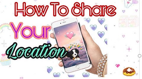 How to share your approximate location on iphone