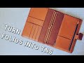 DIY Traveler's Notebook Converter for Folios | Van der Spek A5 Codex
