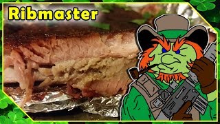 Gmg Smoked Ribs - Tactical Leprechaun Smoked Bbq Ribs On The Green Mountain Grill