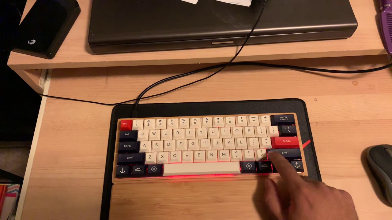 Typing Sounds On My First Build YouTube