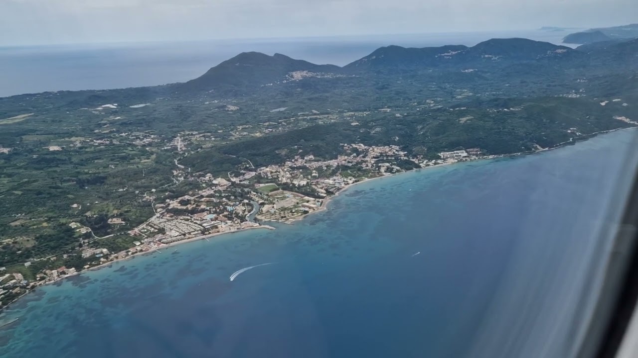 Tui landing corfu May 9th 2025