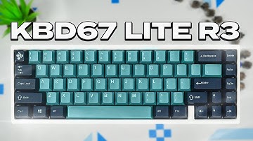 The BEST Budget Keyboard? KBD67 Lite Build + Review