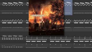 Unearth - Predetermined Sky [Guitar & Drum Tabs]