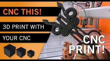 CNC This!  3D printing with your CNC!!
